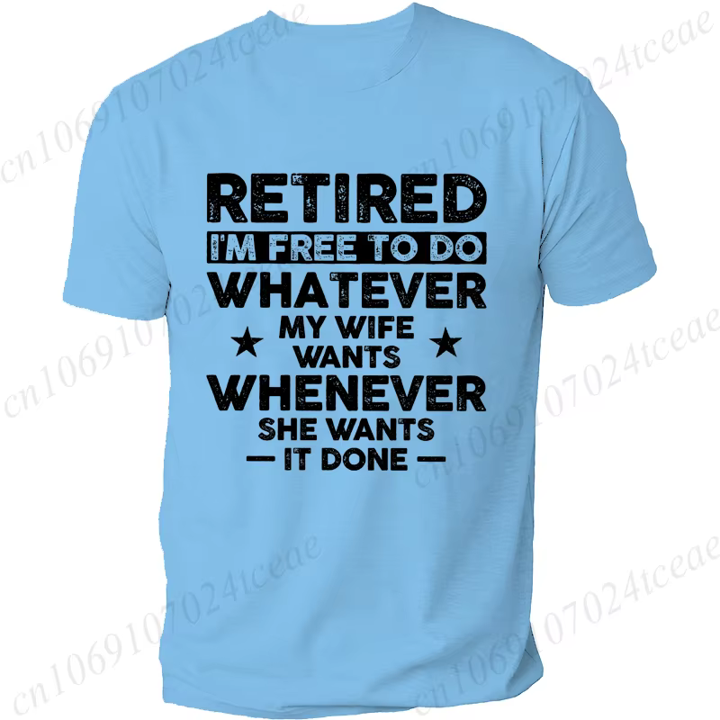 T-shirt de retraite drôle pour hommes