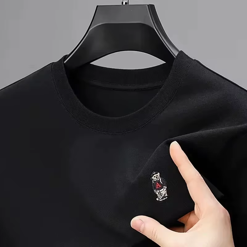 T-shirt en coton haut de gamme pour homme