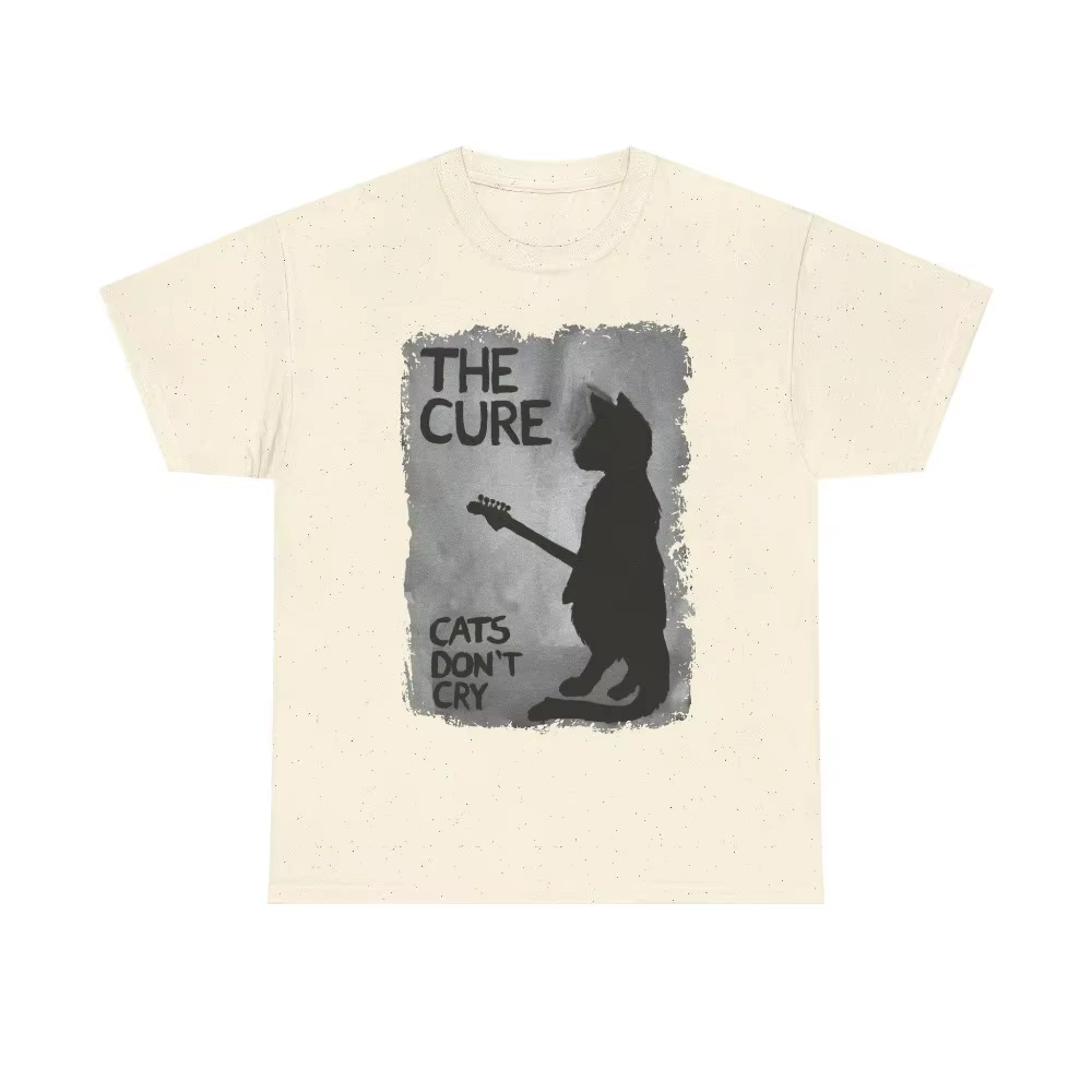 T-shirt The Cure Cat, T-shirt pour hommes