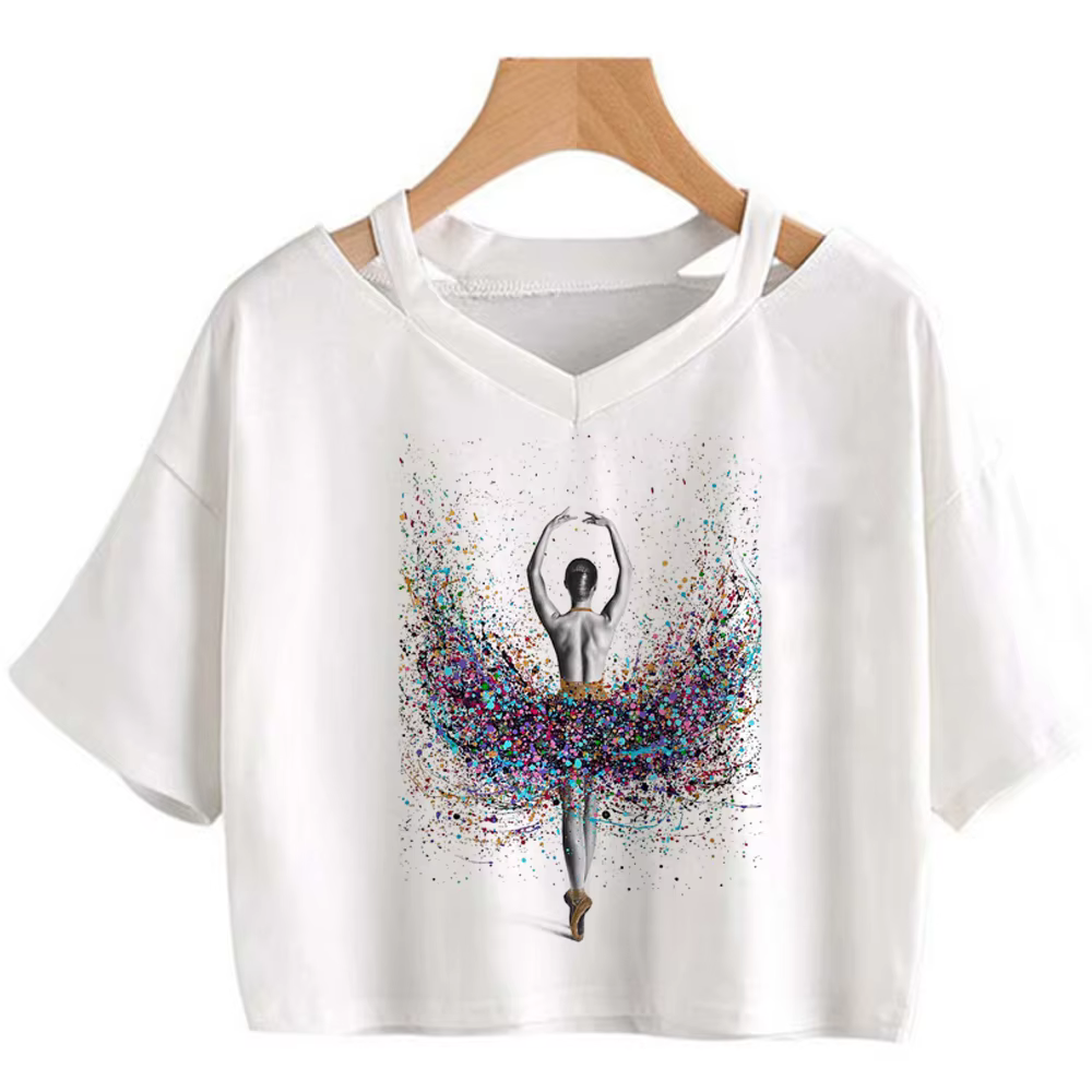 T-shirt de danseuse de Ballet pour femmes