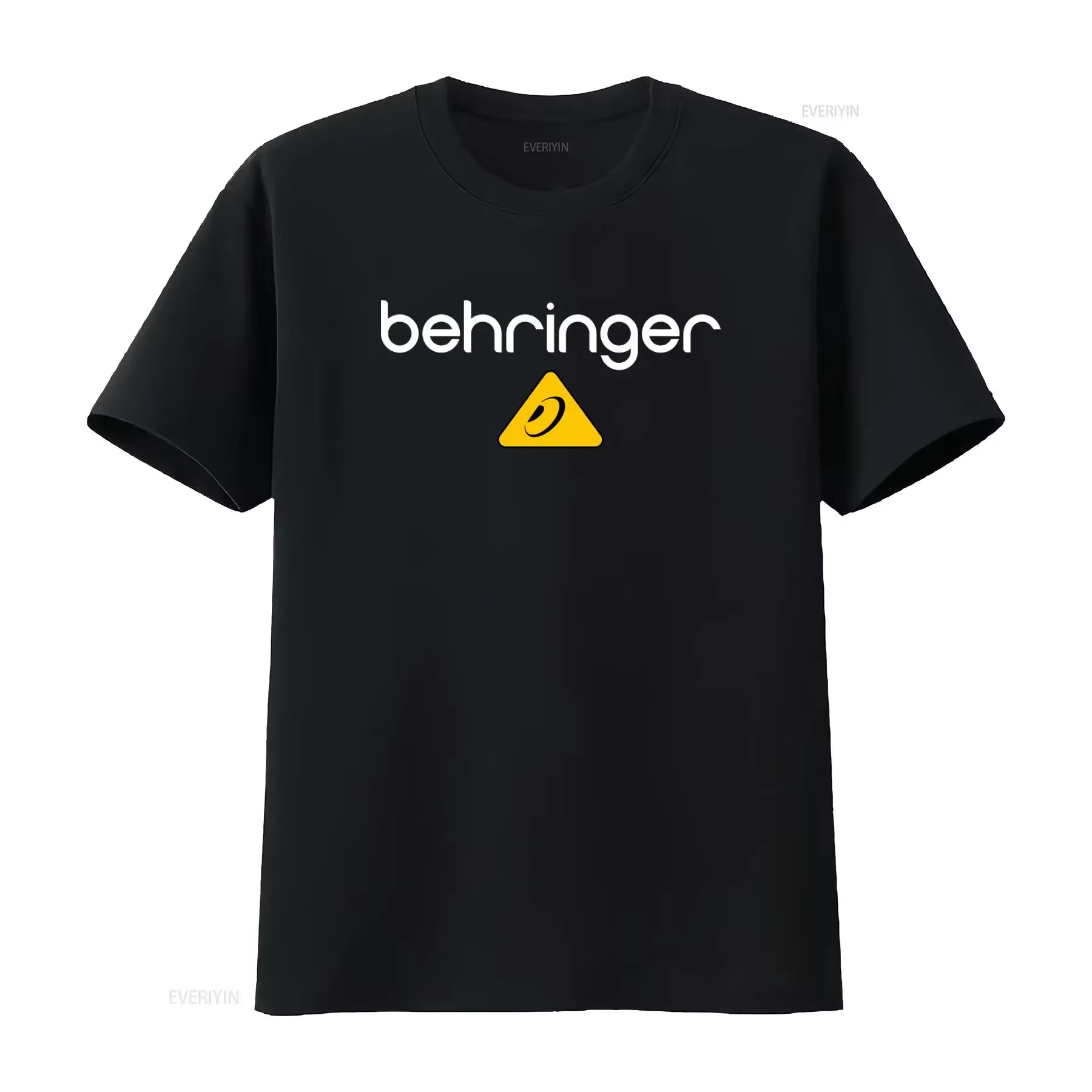 T-shirt en coton épais pour homme avec logo Behringer