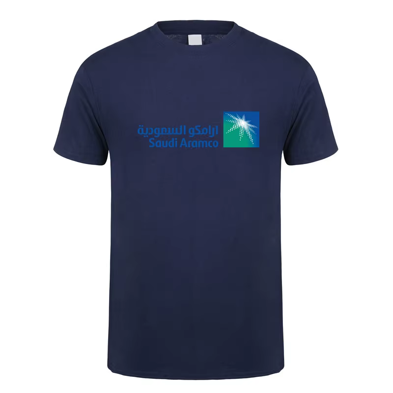 Saudi Aramco T Shirt Hommes Coton Économie À Manches Courtes Cadeau Unisexe Y-Tee Homme Vêtements LH-581