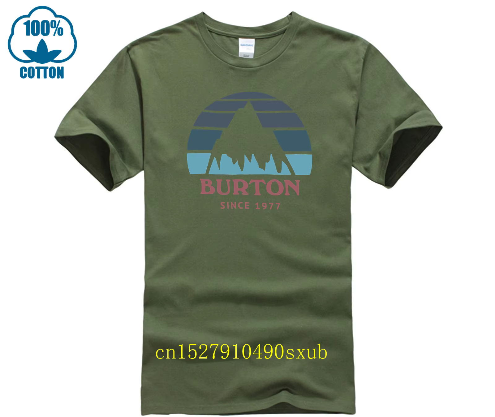 T-shirt à manches courtes et col rond pour homme