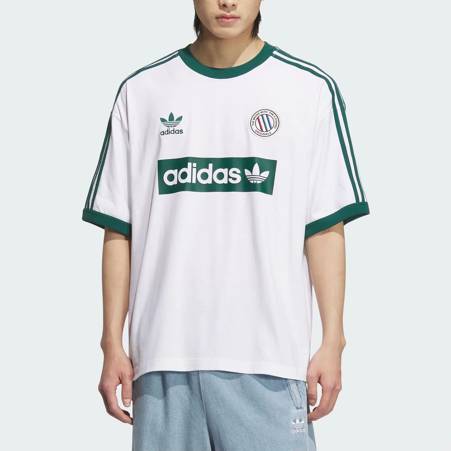 Adidas Originals T-shirt tendance style football rétro pour homme KC2602