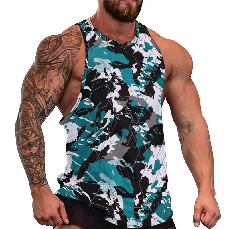 Débardeur camouflage pour hommes
