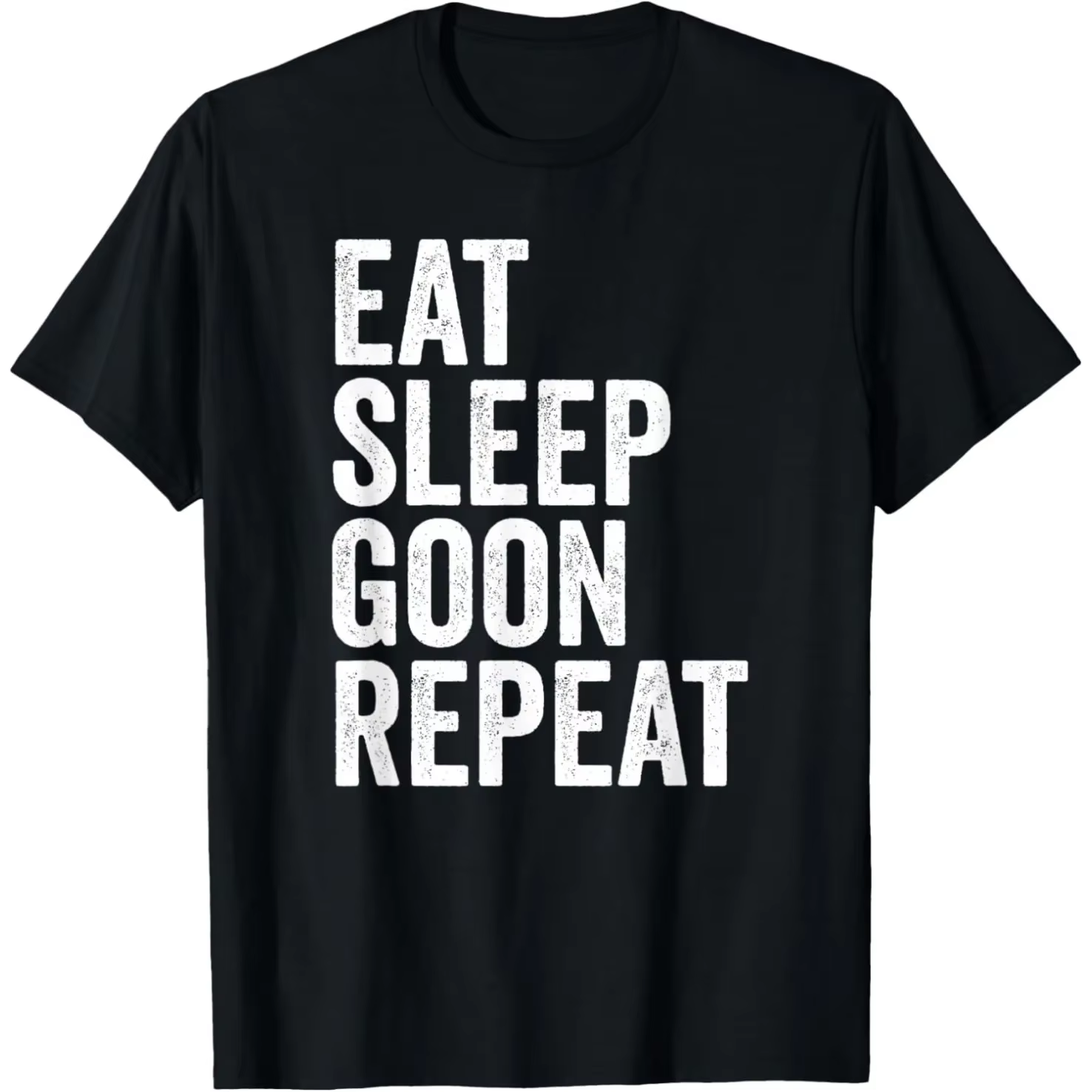 Drôle Goon Meme je suis mis mon Gooning pour être ici t-shirts hommes coton Humor Streetwear t-shirt à manches courtes unisexe vêtements amples