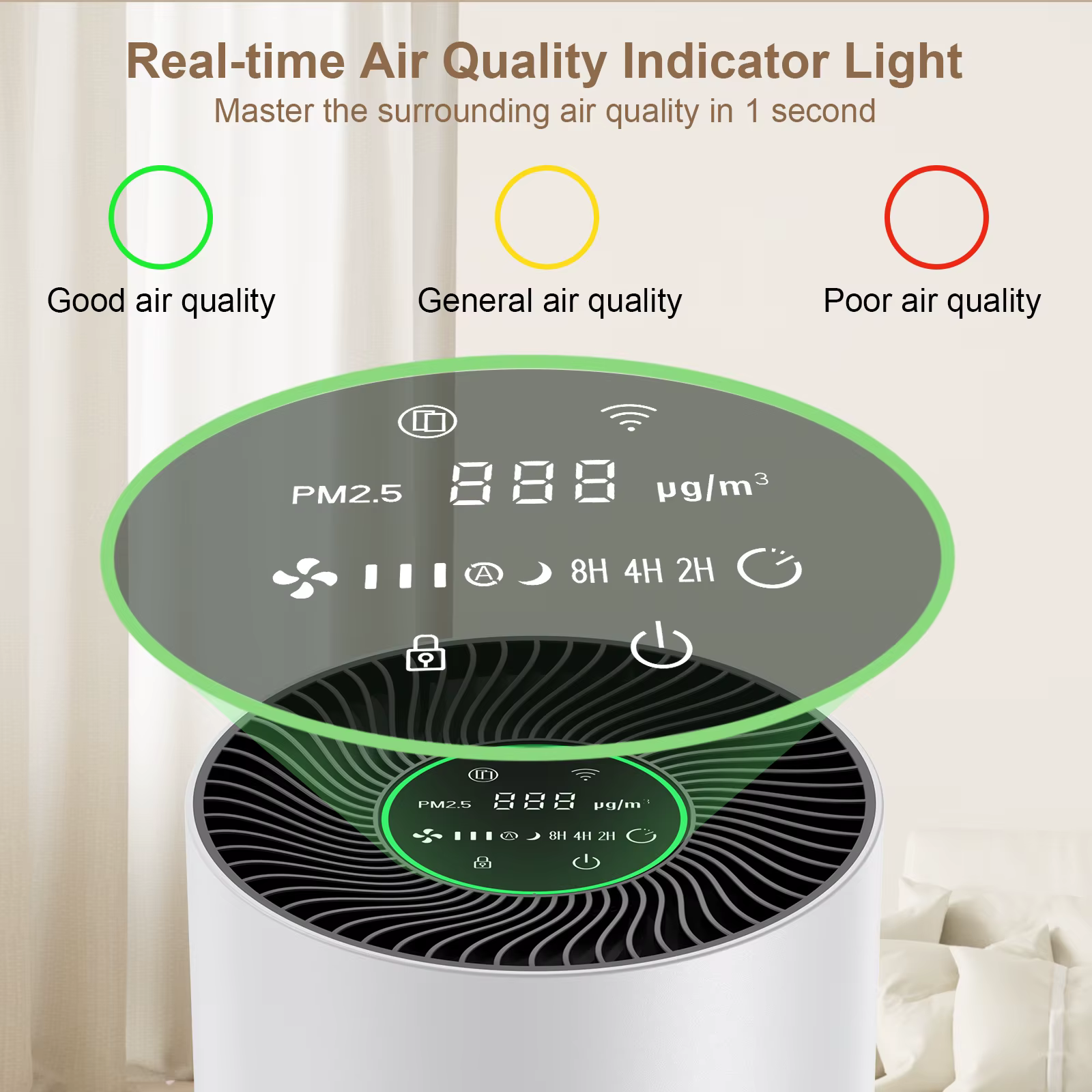 Purificateur d'air Chuboor pour la maison