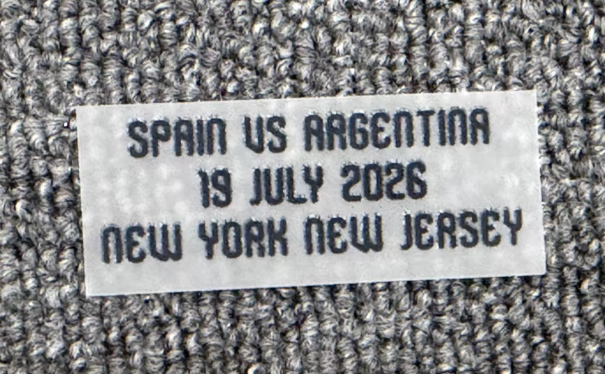 Détail du match final 2026 Espagne vs Argentine MDT haute qualité