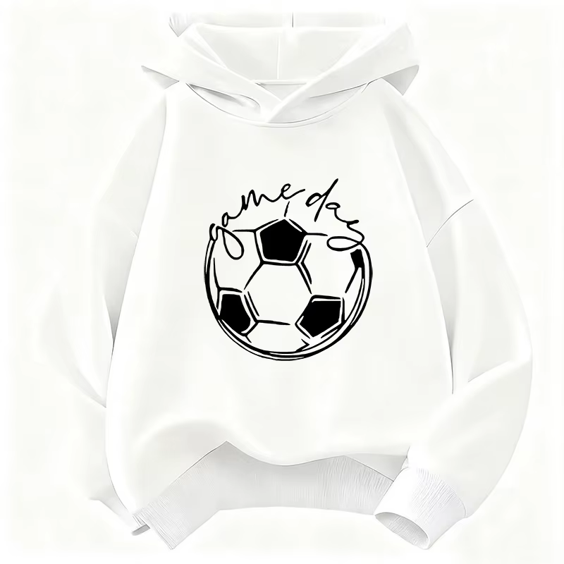 Sweat-shirt à capuche Fun Football Game Day