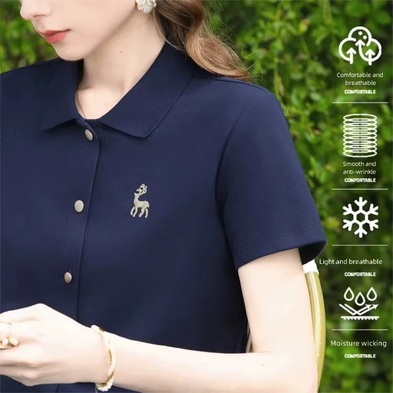 I BELIEVE YOU Polo à manches courtes pour femme