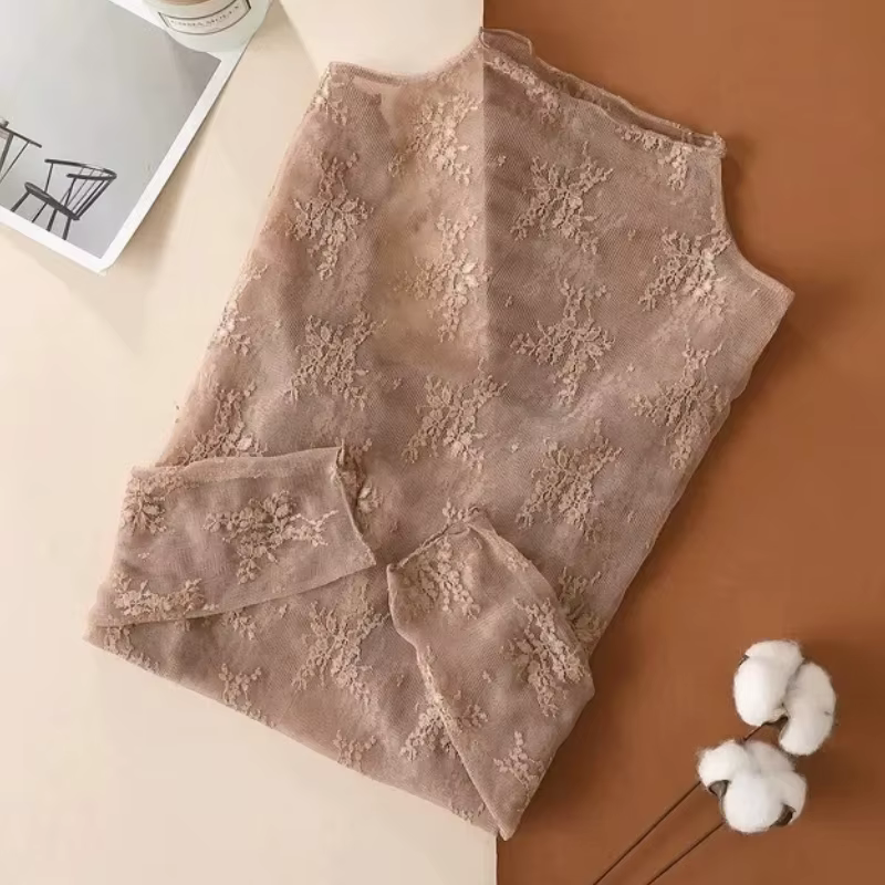 T-Shirts en maille à manches longues pour femmes