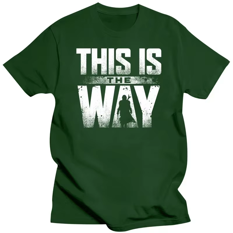 Économie en coton This Is the Way Text pour hommes