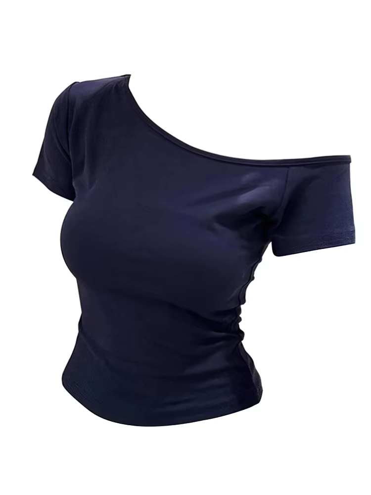Haut d'été asymétrique pour femme