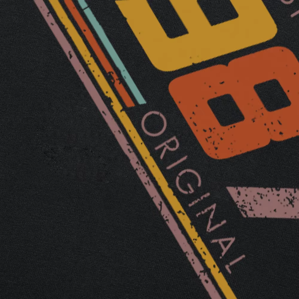 Classique 1987 Original Vintage édition rétro anniversaire t-shirts été graphique coton Streetwear à manches courtes cadeau T-shirt