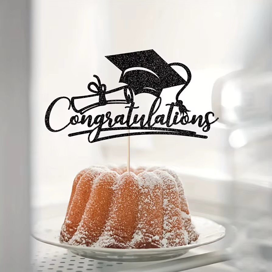 Décoration de gâteau de remise de diplôme