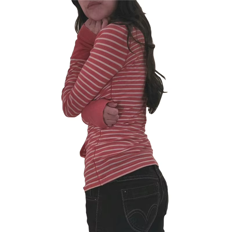 T-shirt à rayures pour femmes