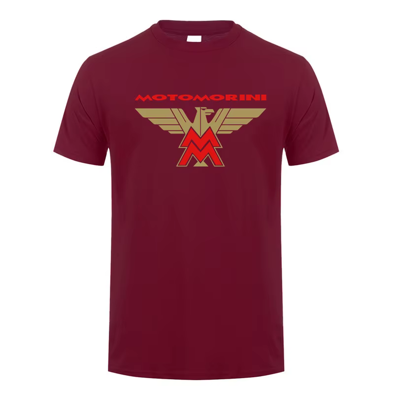Moto Morini t-shirt été hommes coton à manches courtes T-shirts