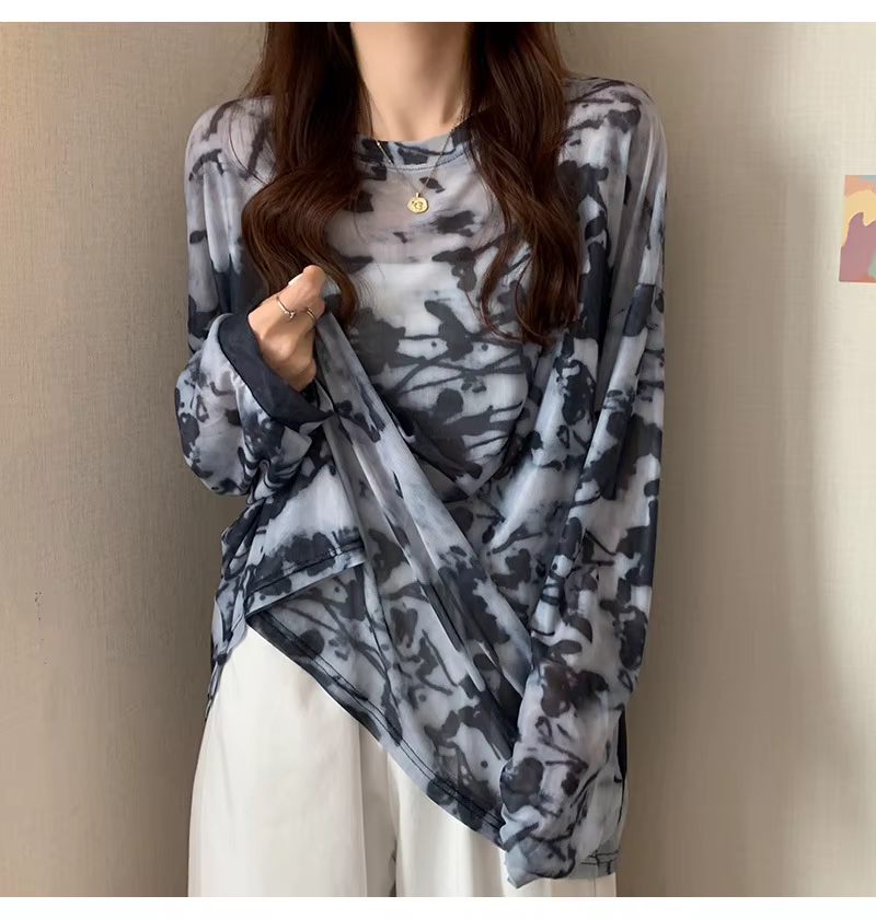 Nouveau T-shirt en maille pour femme