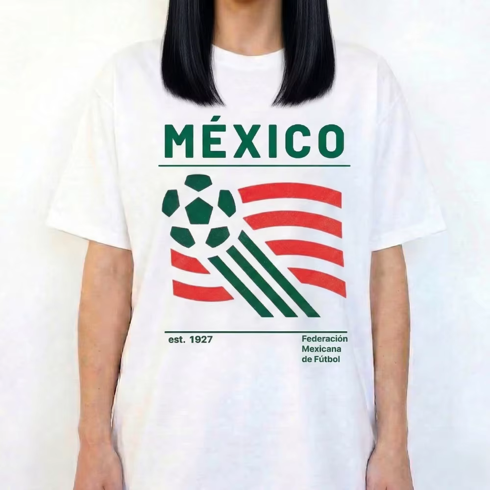 T-shirt de football vintage Mexique