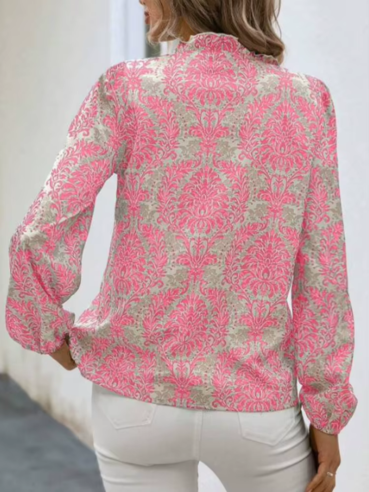 Chemise à manches longues pour femmes