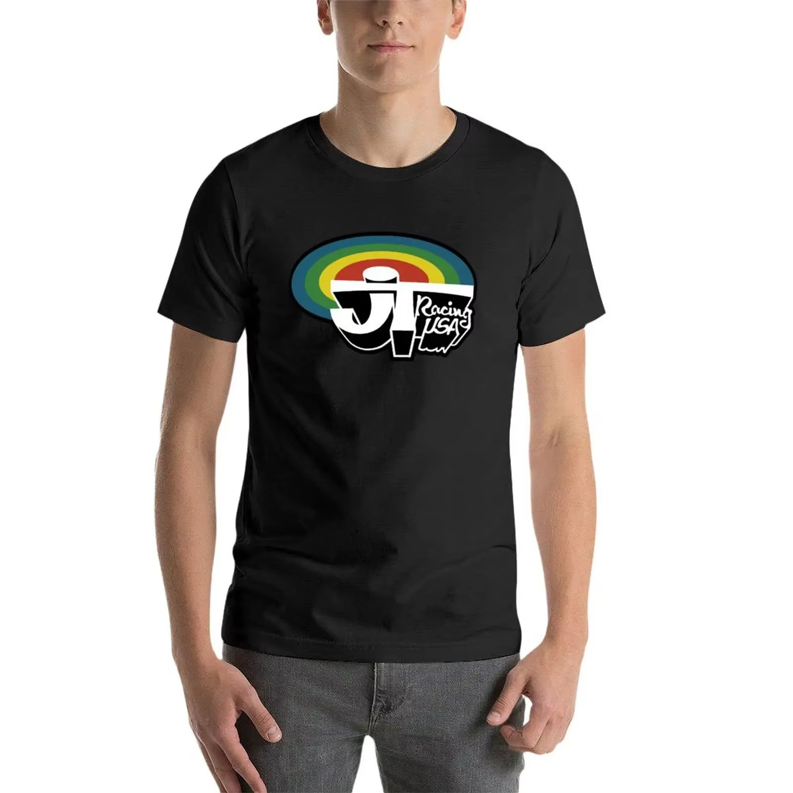 JT Racing-T-shirt BMX vintage pour hommes