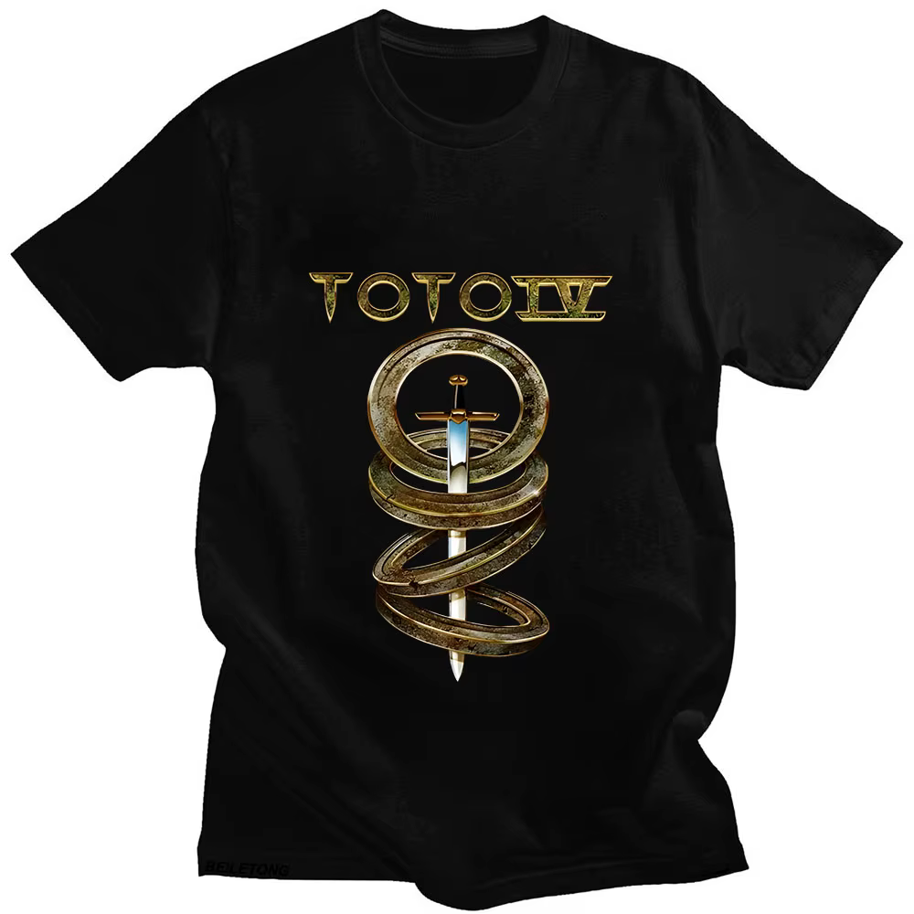 TOTO IV-T-shirt à Manches Courtes en Coton