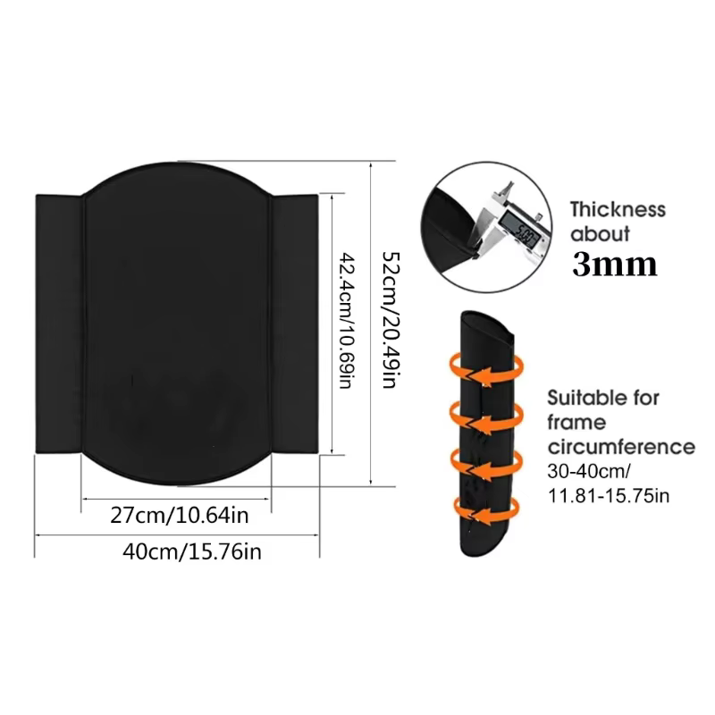 Étui batterie vélo électrique, anti-poussière, housse isolante pour vélos électriques, accessoires étanches,