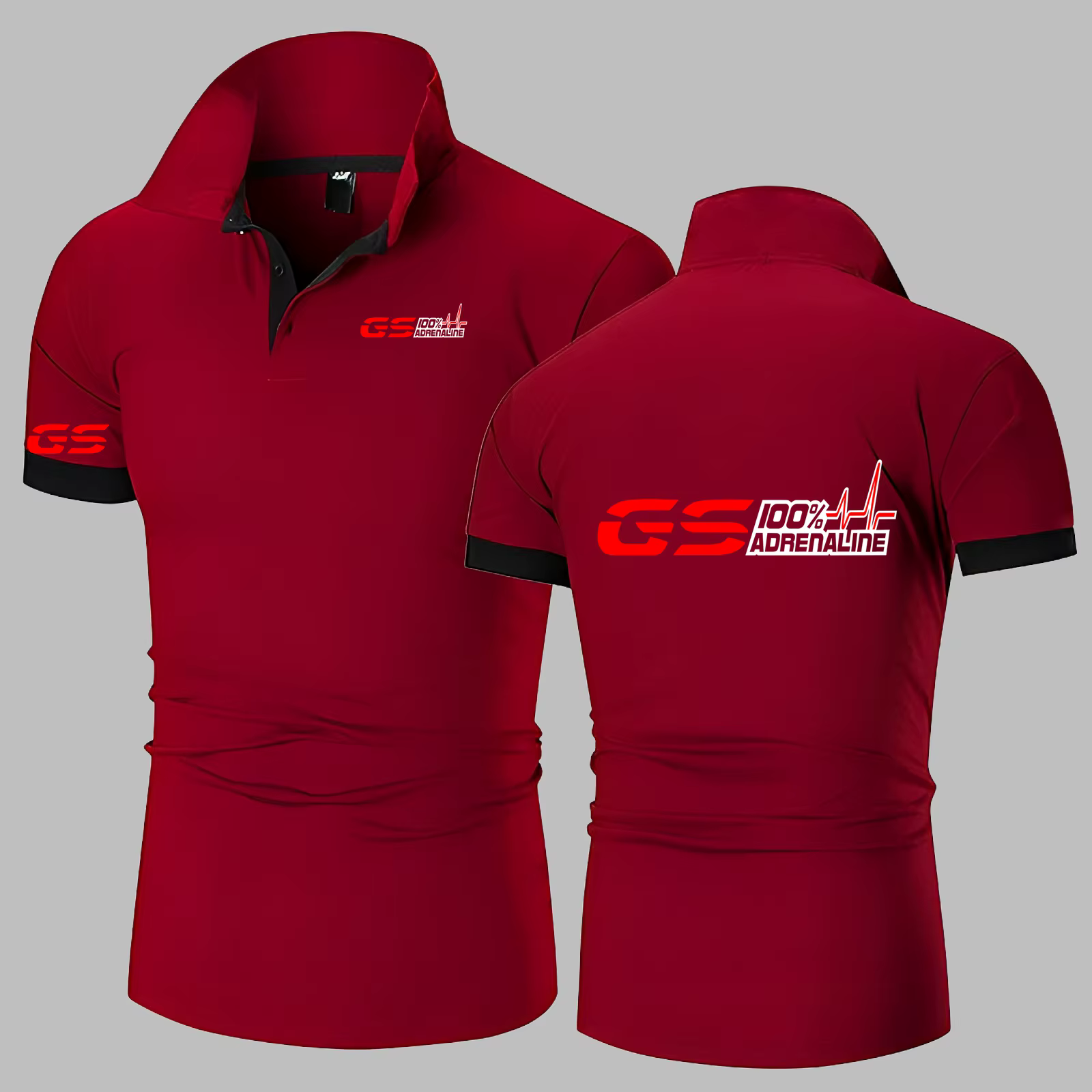 GS 100% Adrenaline Motorrad Biker Fan moto POLO chemises de Golf GS1200 F1 M3 M4 M5 M6 X5 X6 Polos