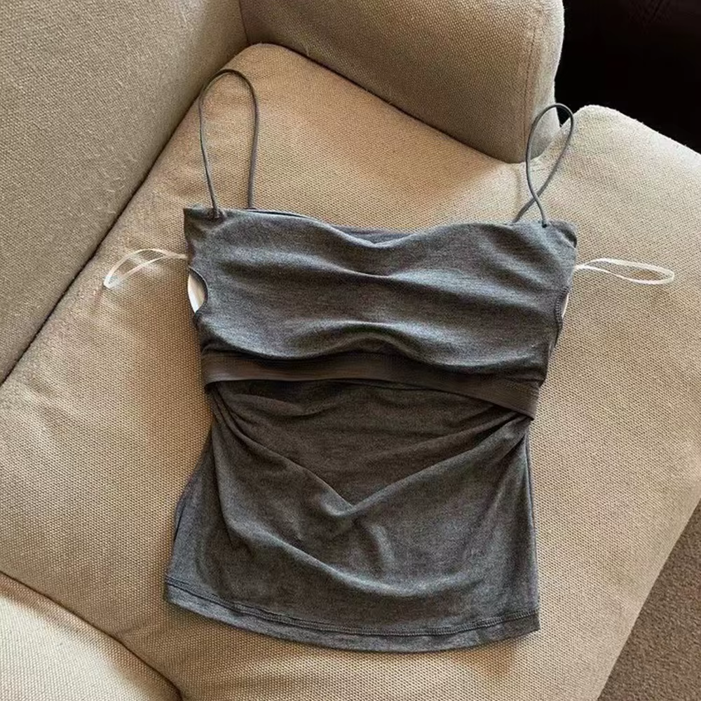 Débardeurs pour femmes avec soutien-gorge intégré