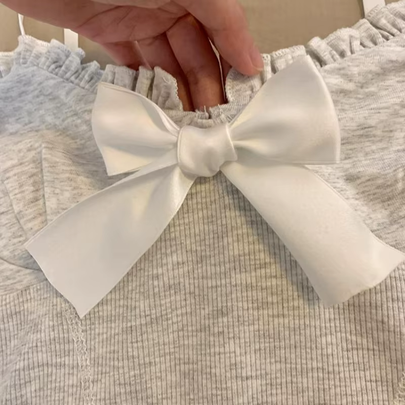 Kawaii débardeur femmes blanc dentelle Camisole Sexy Chic