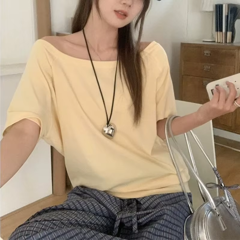 T-Shirt à épaules dénudées pour femmes