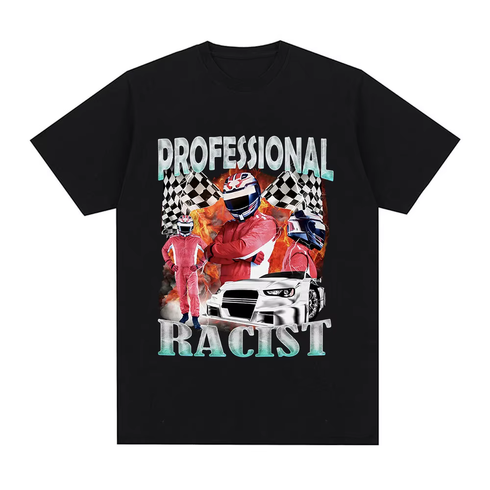 T-Shirt graphique de course professionnelle drôle Racing Meme hommes mode Vintage manches courtes T-shirts 100% coton