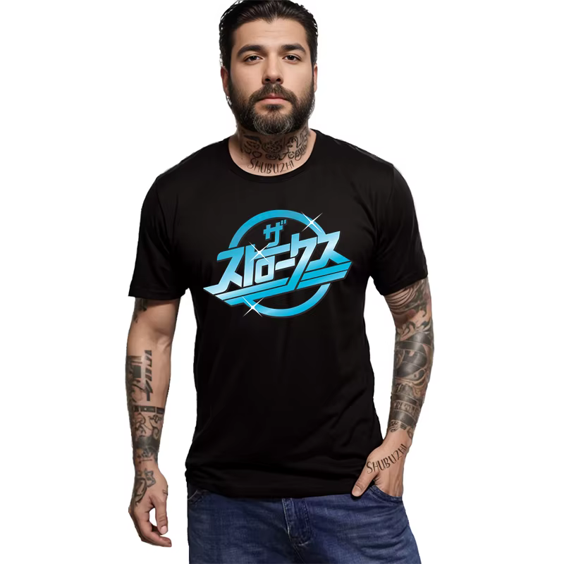 Les coups coton T-shirt hommes bande de Rock indépendante