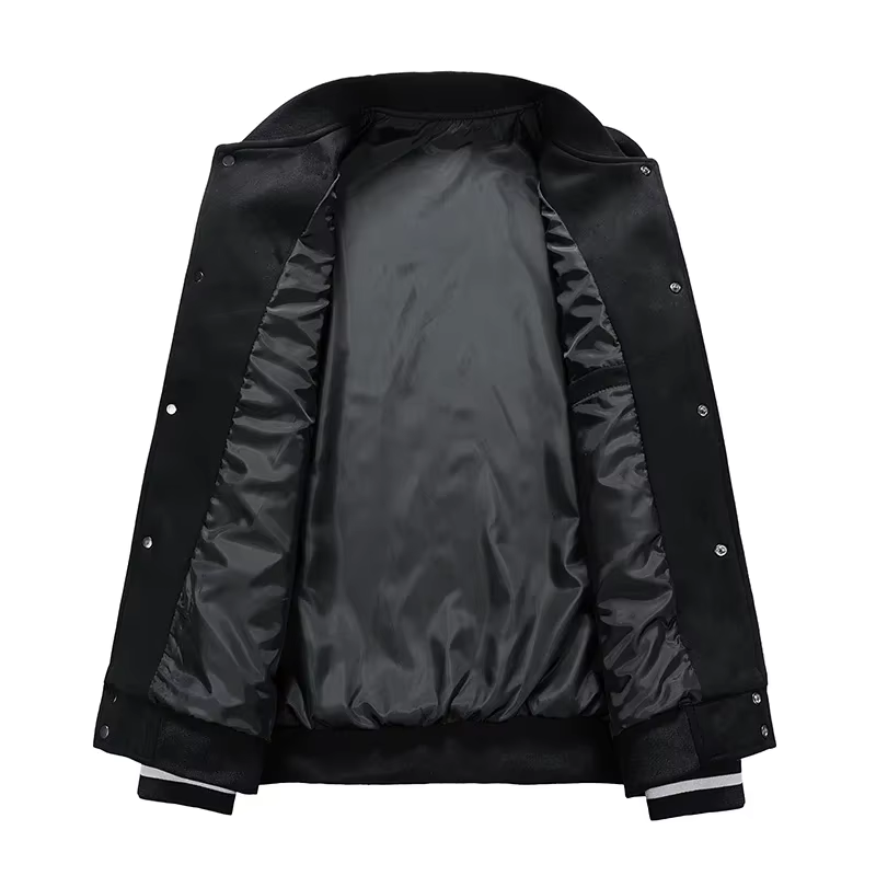 Veste bombardier universitaire de Baseball pour hommes