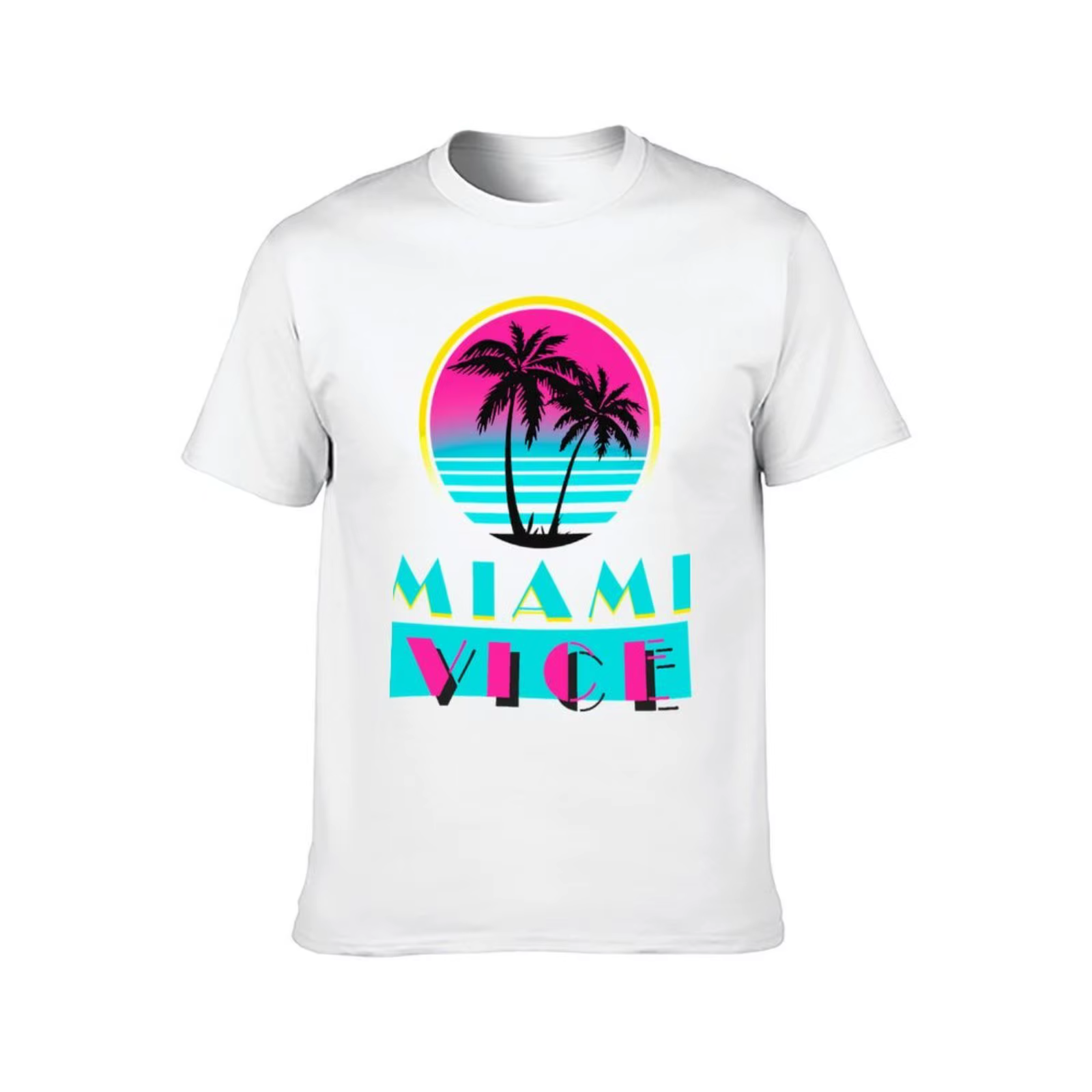 Miami Vice Racerback T-Shirt t-shirts pour homme pack coton hommes