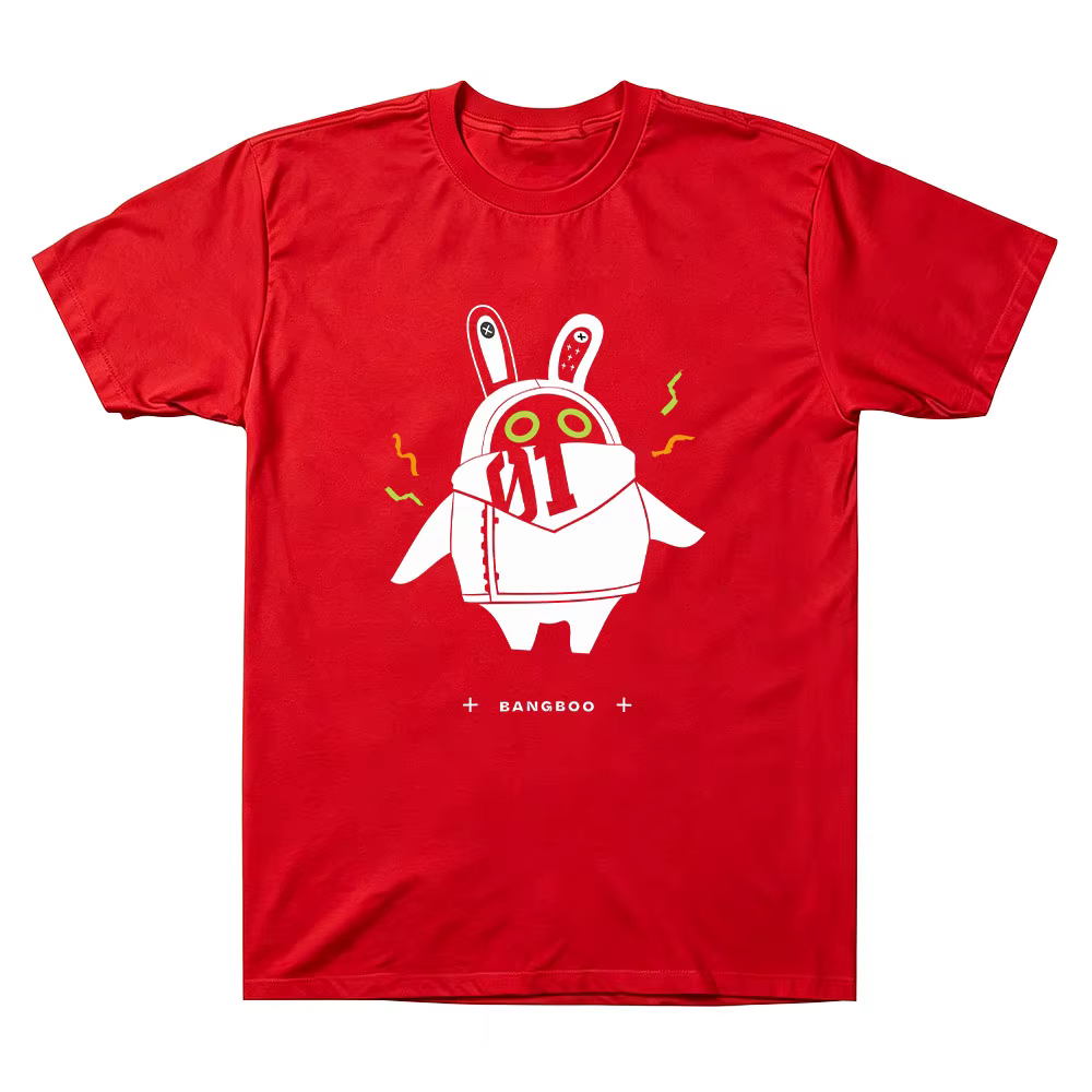 Zenless Zone Zero Bangboo Minimalist Streetwear T-shirt mignon en coton de haute qualité pour l'été