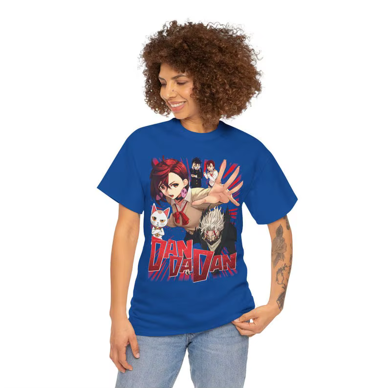 Dandadan Anime T-Shirt à la mode japonais Streetwear graphique