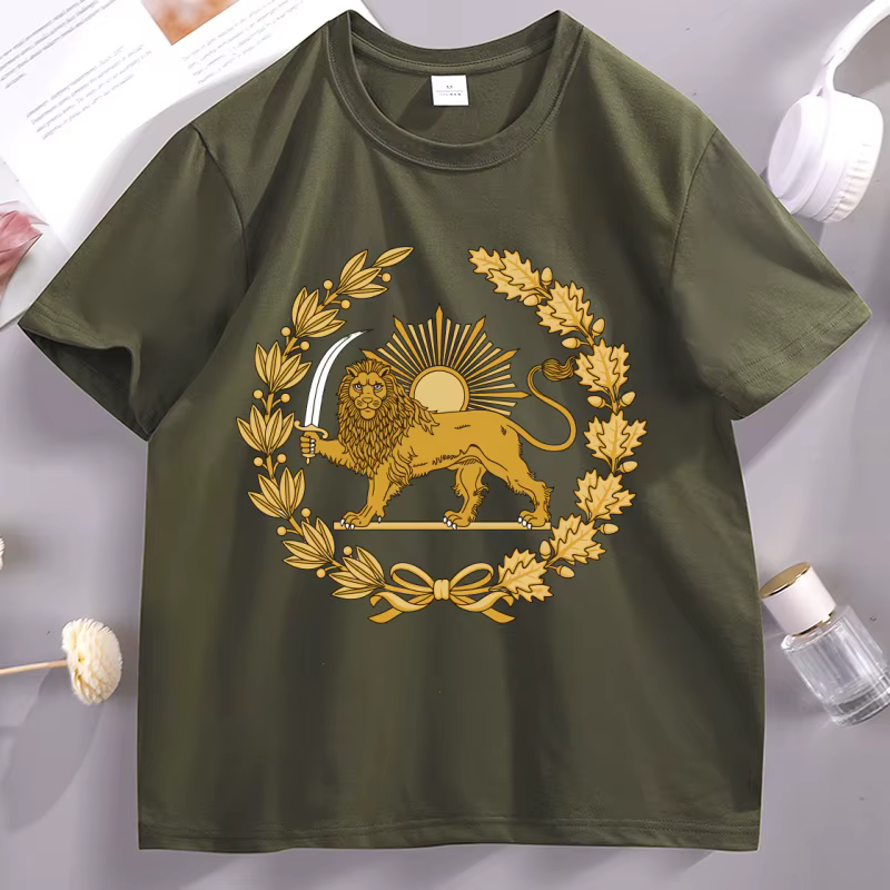 T-shirt Iran Lion et Soleil