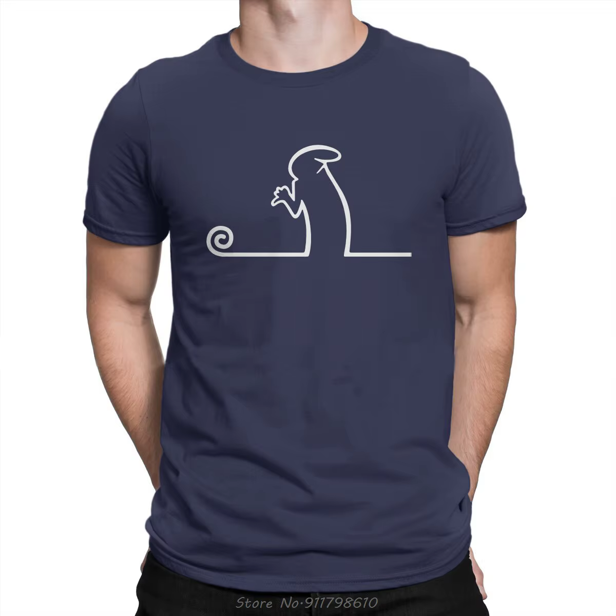 T-shirt graphique de loisirs La Linea TV Style hauts