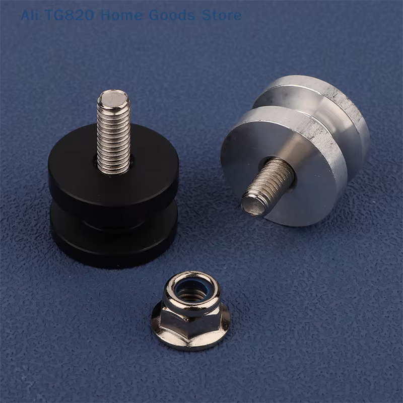 [TG820] 4 pièces Support de fixation pour top case de moto, plaque de base, boucle, accessoires pour boîte arrière, coffre à bagages, boîte latérale