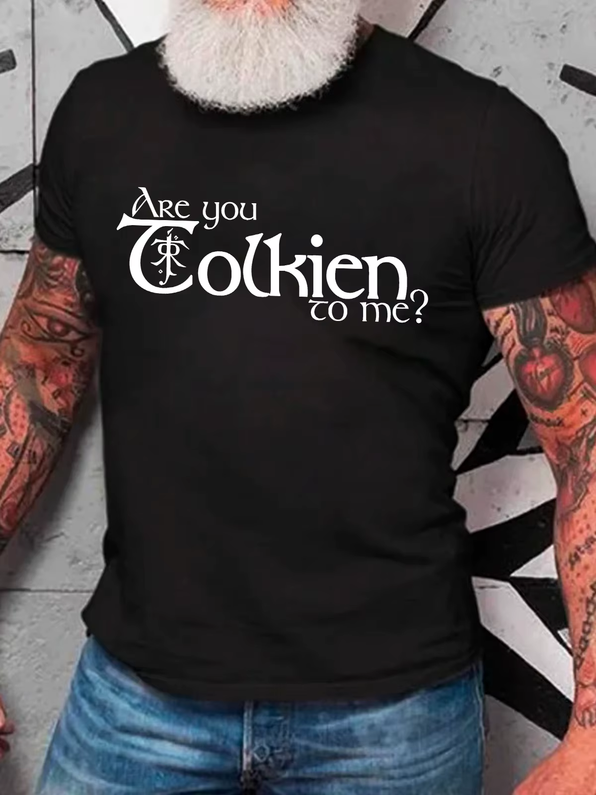 Are You Tolkien To Me T-shirt en coton