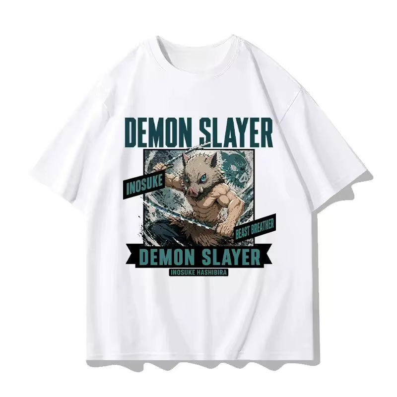 T-shirt Demon Slayer Anime pour hommes