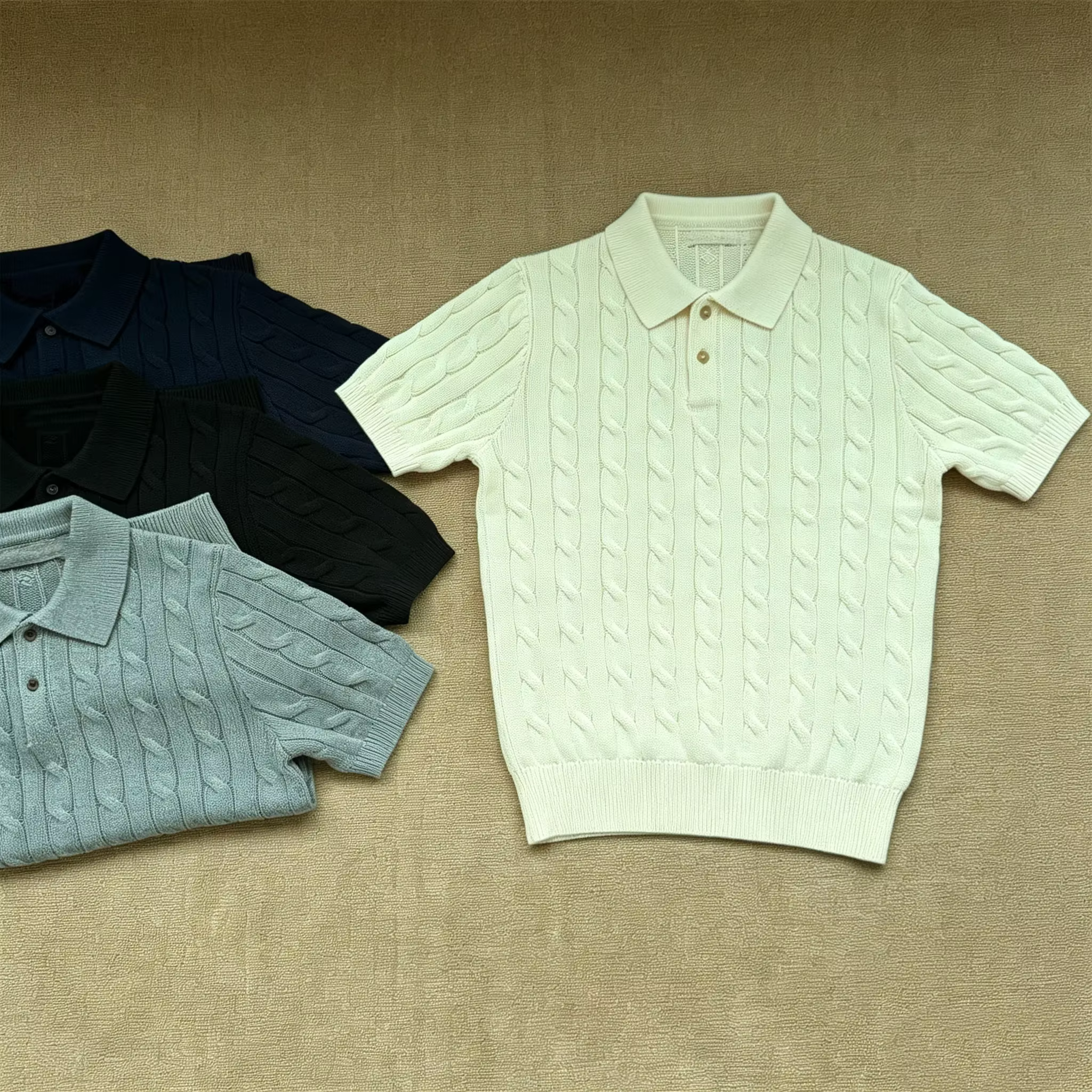 Chemises polo pour hommes