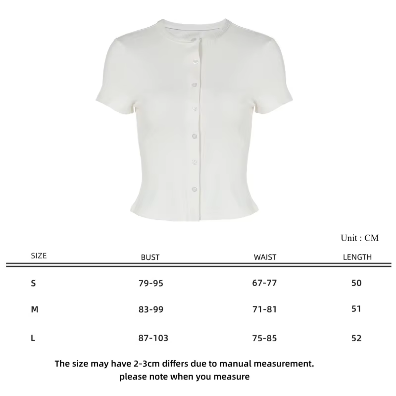Nouveau T-shirt à manches courtes pour femme