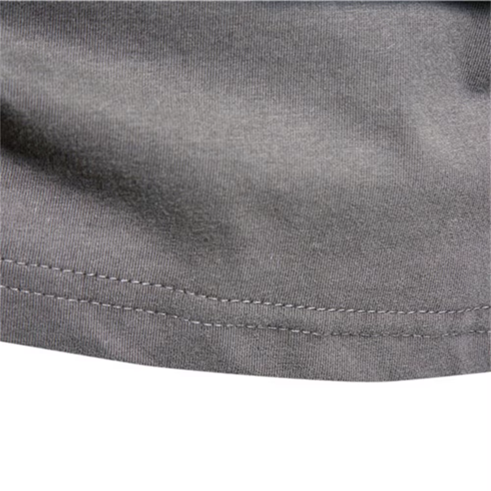 100% Coton t-shirt à manches longues pour hommes T-shirts décontractés