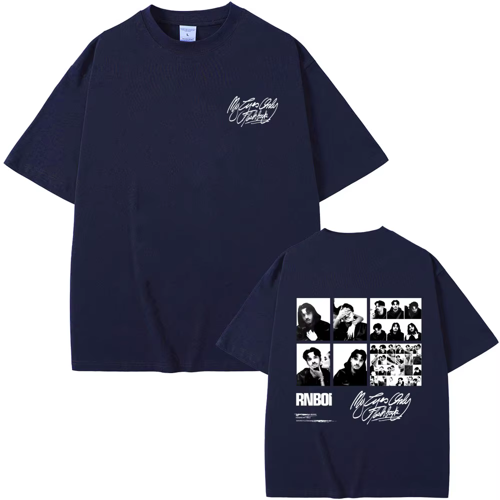 T-shirt graphique Rapper RnBoi My Eyes Only Flashback Album pour hommes et femmes