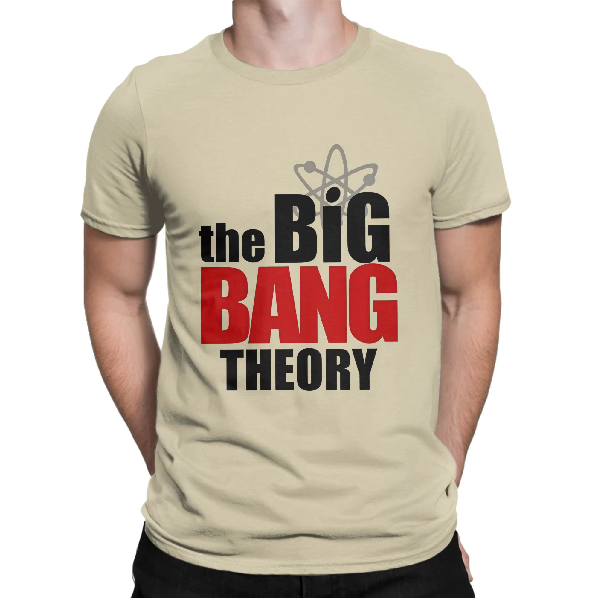 Humor la théorie du Big Bang T-Shirt hommes col rond coton t-shirts à manches courtes