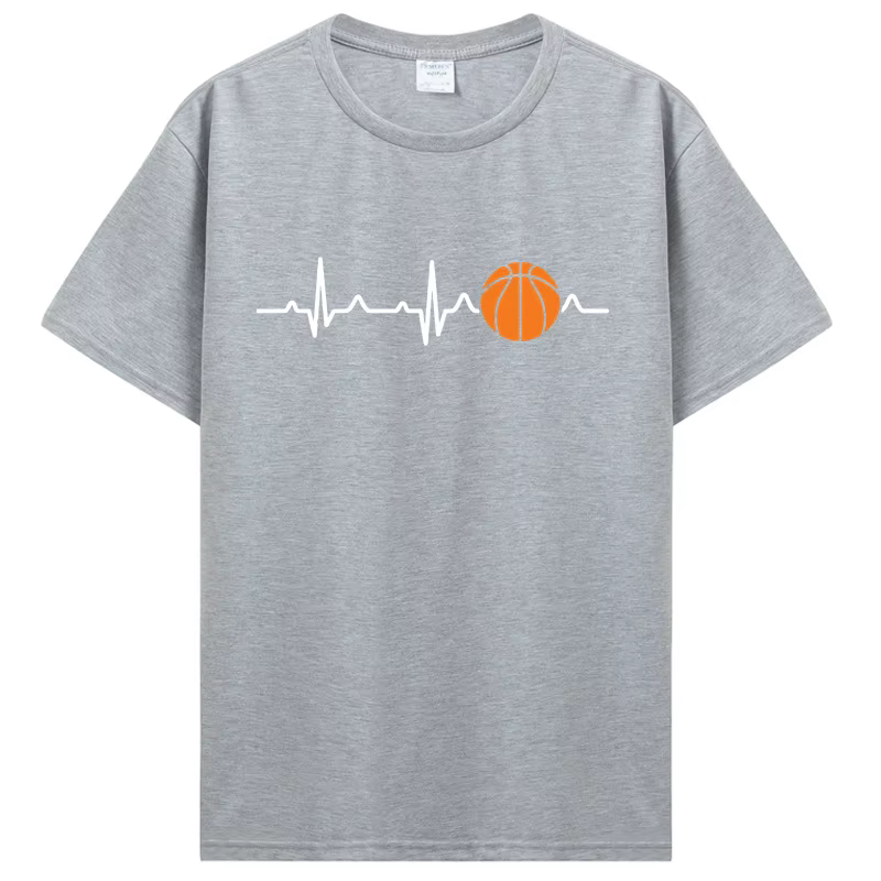 T-Shirt à manches courtes et col rond pour homme