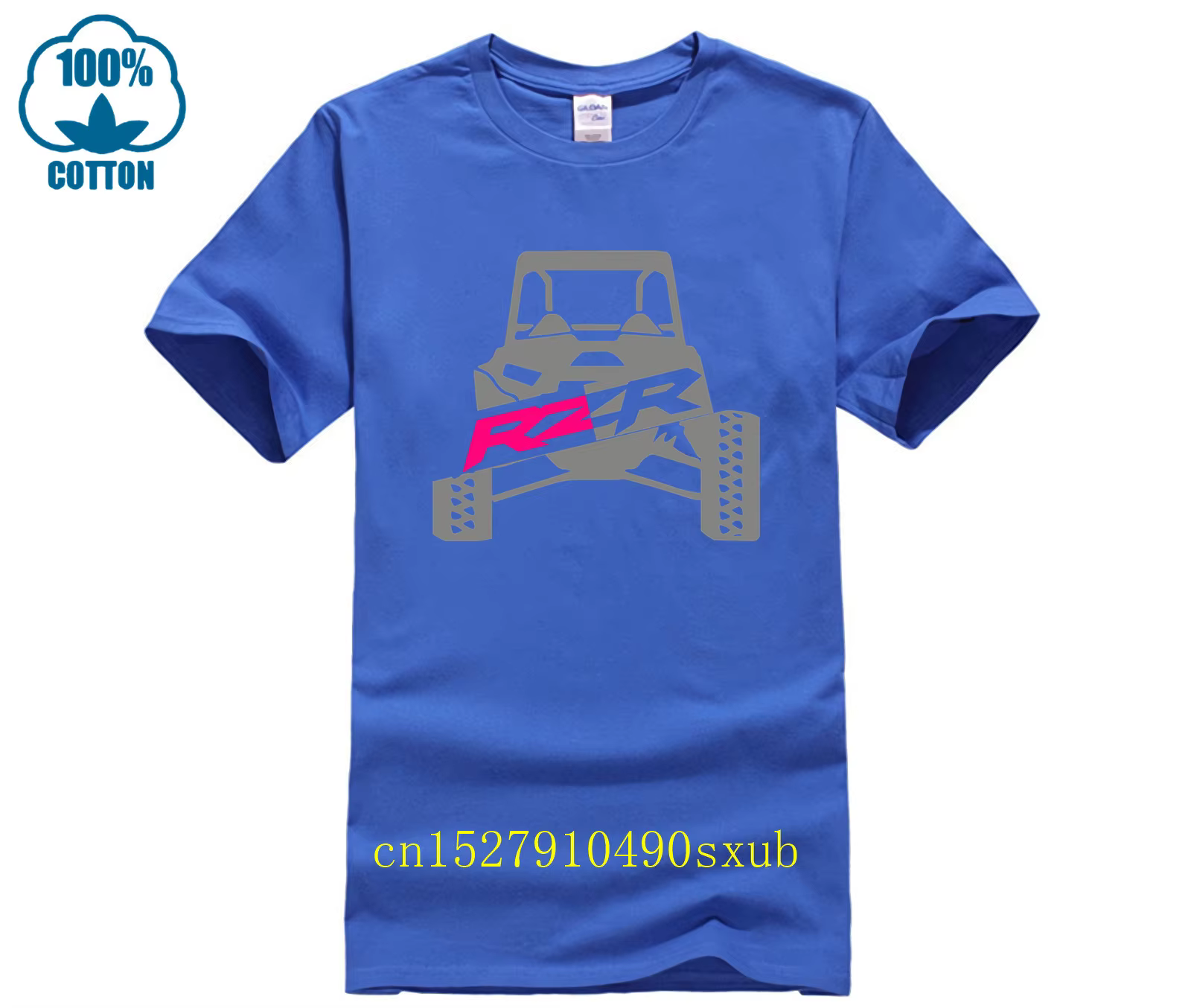T-shirt imprimé décontracté et amusant pour hommes, personnalisé Polaris RZR