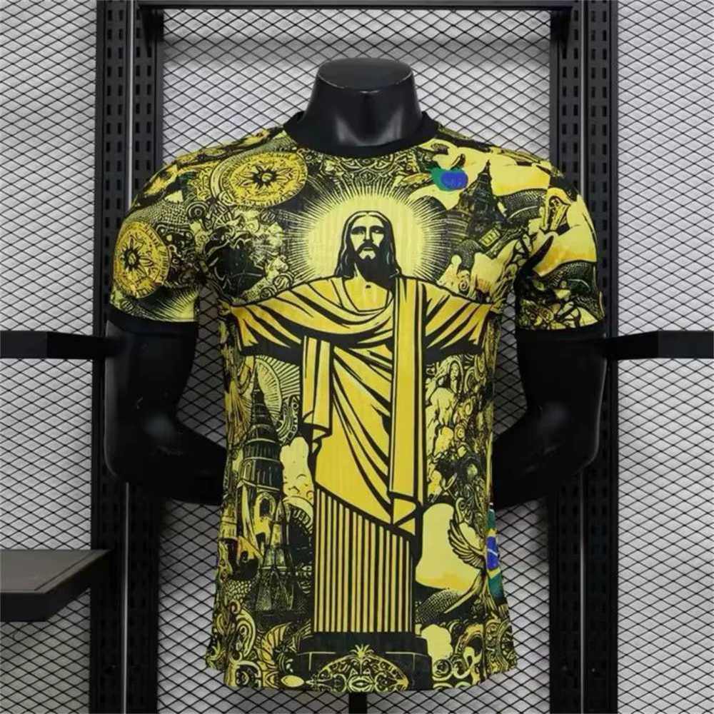 Le nouveau T-shirt pour hommes d'été 2025 avec impression de motifs de jésus en 3D est un vêtement de sport de plein air décontracté et à la mode